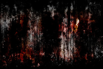 Abstract background old cement wall, concept of horror and Halloween