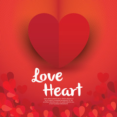 Love Heart Banner