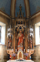 Sacred Heart of Jesus, church altar