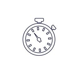 Clock icon, Vector illustration Time icon