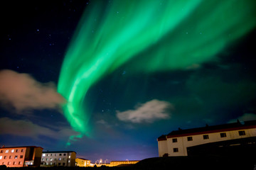 islande - Reykjavik - Aurore boreale