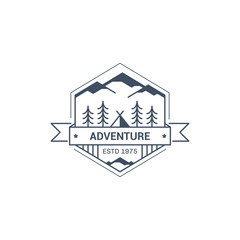 Camp logo design