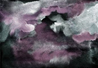 Texture of watercolor on paper. Grunge, background. - 247735233
