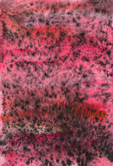 Space background. Space, milky way, galaxy, fabric, wallpaper, textiles. Watercolor texture, splashes, grunge.