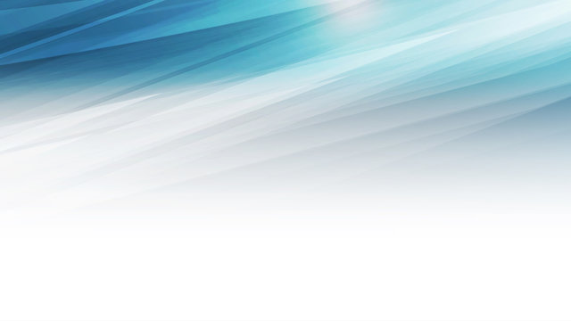 Abstract shapes on blue background