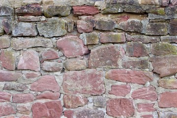 nature red brown stone wall background