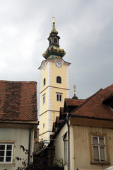 Church of St. Mary at Tkalciceva street in Zagreb, Croatia