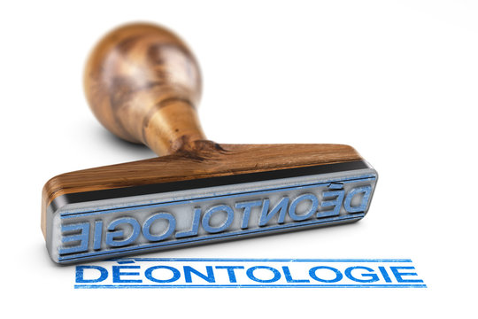 Charte d&eacute;ontologique ou code de d&eacute;ontologie. Ethique professionnelle