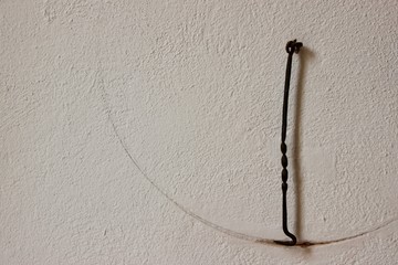 door hook on background
