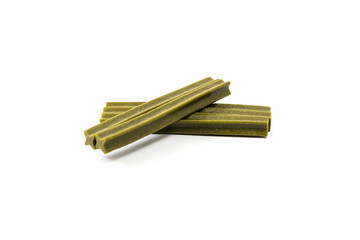 dog food isolated on white background