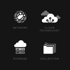BIG DATA ICON SET