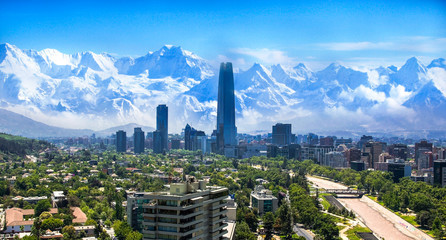 Santiago Chile cityscape