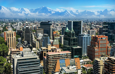 Santiago Chile cityscape