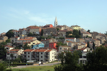 The city of Vrsar in Croatia