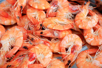 Dish dried prawns