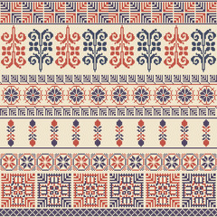 Palestinian embroidery pattern 33