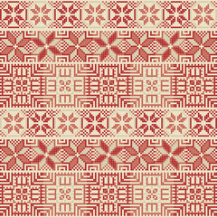 Palestinian embroidery pattern