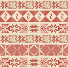 Palestinian embroidery pattern 3