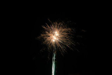 Fototapeta premium fireworks in the night sky