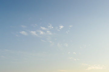 clear blue sky