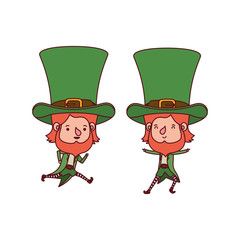leprechauns standing avatar character