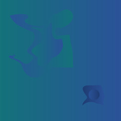 blue abstract vector background