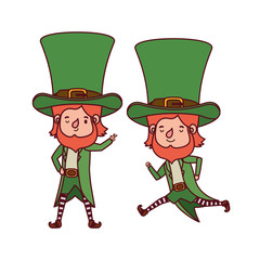 leprechauns standing avatar character