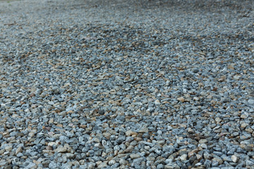 gravel of dirt road