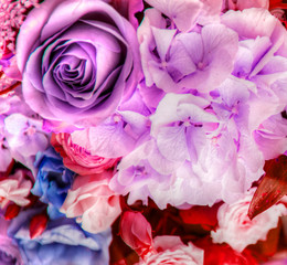Background flower bouquet