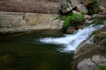 waterfall turbulence