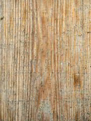 Obraz premium Brown wooden surface, close up view. Striped wood texture. Abstract background. Wooden structure, abstract pattern