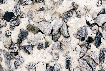 stone texture on concrete