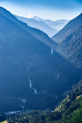 The Krimml Waterfalls / total height of 380 metres (1,247 feet) / the highest waterfall in Austria