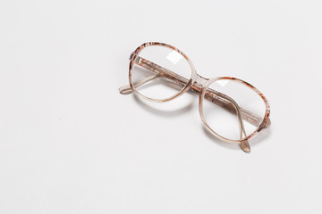 eyeglasses isolated on white