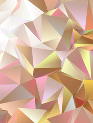 Triangular 3d, modern background