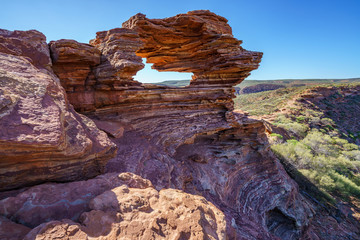 natures window in kalbarri national park, western australia 8