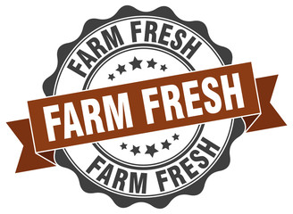 Obraz premium farm fresh stamp. sign. seal