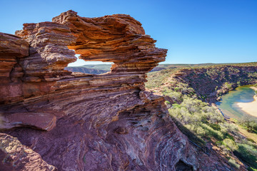 natures window in kalbarri national park, western australia 11
