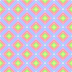 Seamless vector color geometric pattern
