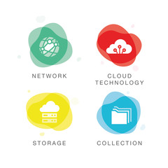 BIG DATA ICON SET