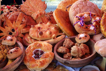 Delicious homemade bread 