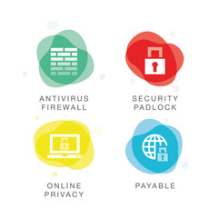 CYBER SECURITY ICON SET