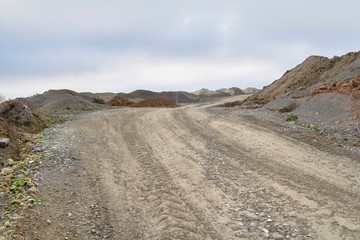 dirt road scenery