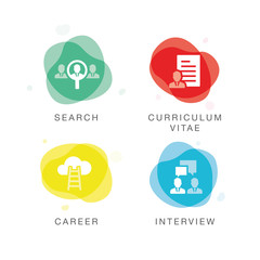 RECRUITMENT ICON SET