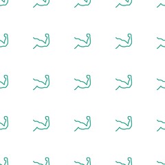 muscle icon pattern seamless white background