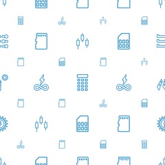 panel icons pattern seamless white background