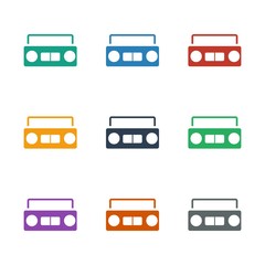 record player icon white background