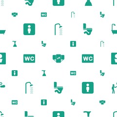 toilet icons pattern seamless white background