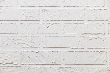 Fototapeta premium White brick wall texture