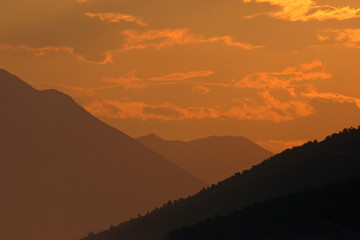 Early morning on Adriatic Sea
